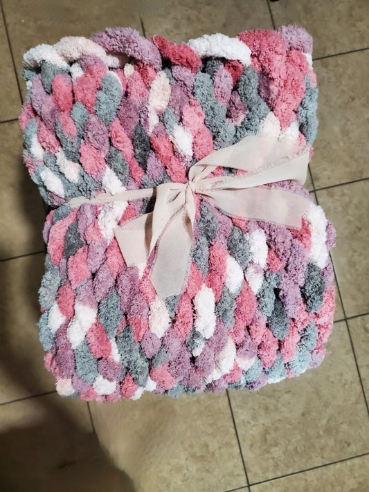 Handmade Super Soft Chunky Cuddle Blanket