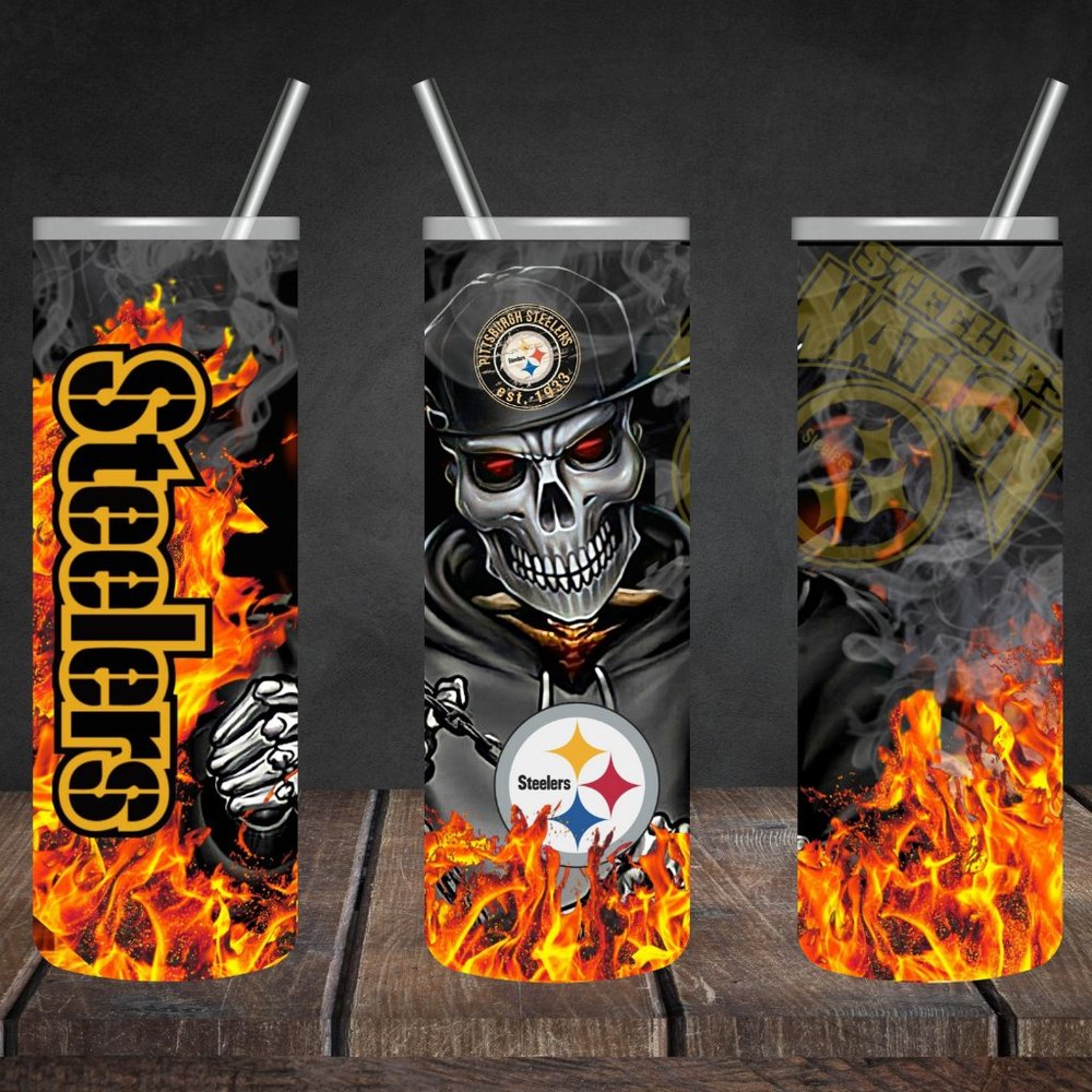 COPY - Pittsburgh Steelers 20oz Skinny Tumbler