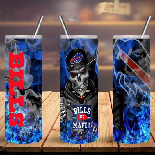 COPY - Buffalo Bills Mafia 20oz Skinny Tumbler