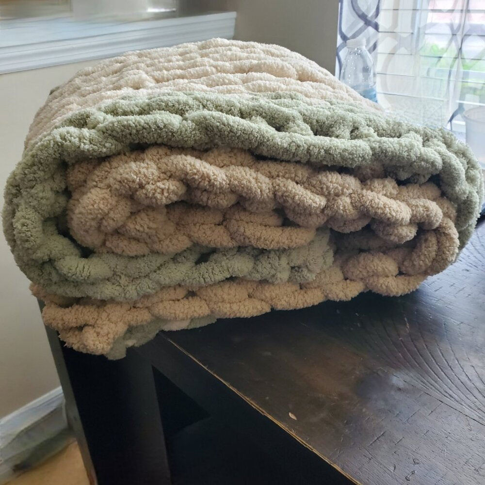 Chenille Chunky Blanket