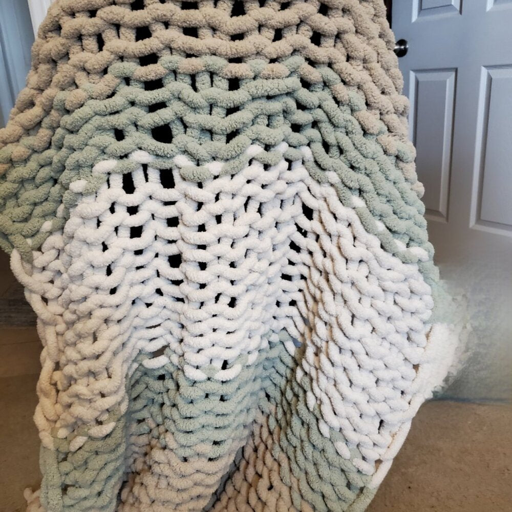 Chenille Chunky Blanket