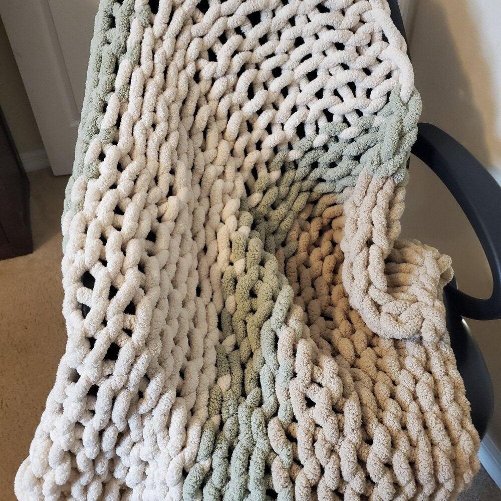 Chenille Chunky Blanket